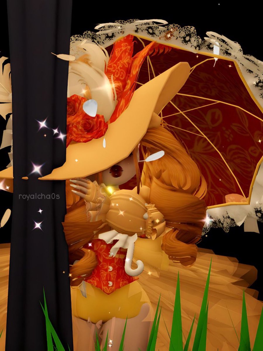 royalcha0s's tweet photo. @RoyaleHighValks the pumpkin queen… https://t.co/GxfniZptI6