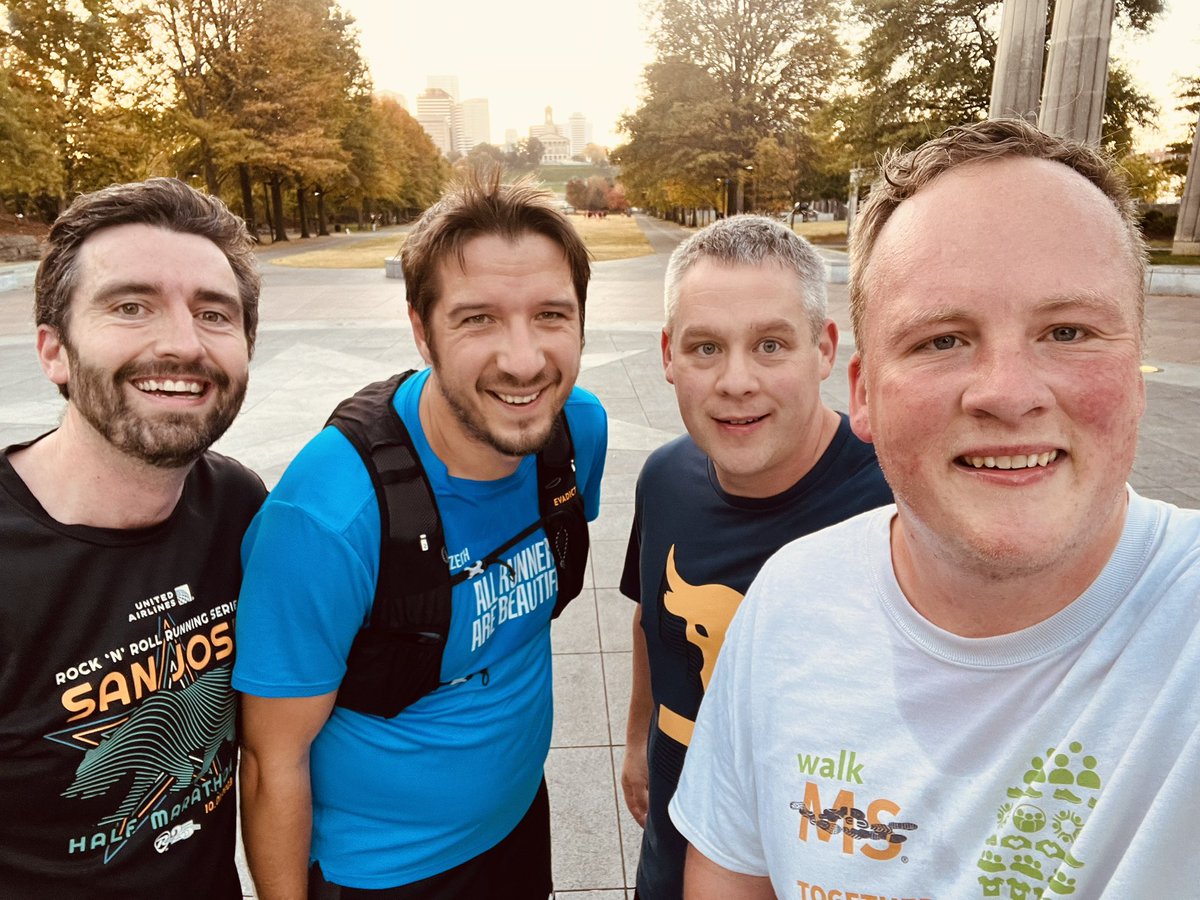 runnin runnin and runnin runnin … early morning run before Day 2 of #KenticoConnection