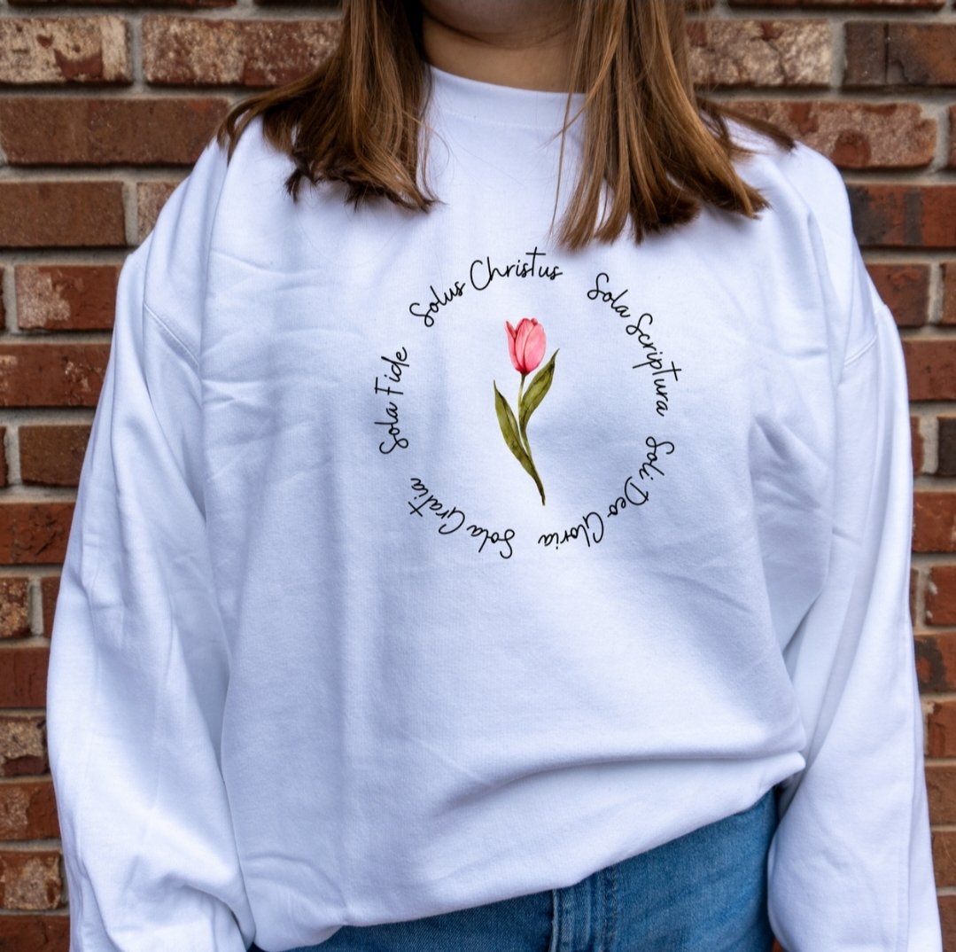 Today's Spotlight.. 5 Solas Sweatshirt! 

newhearttreasures.com/products/5-sol…