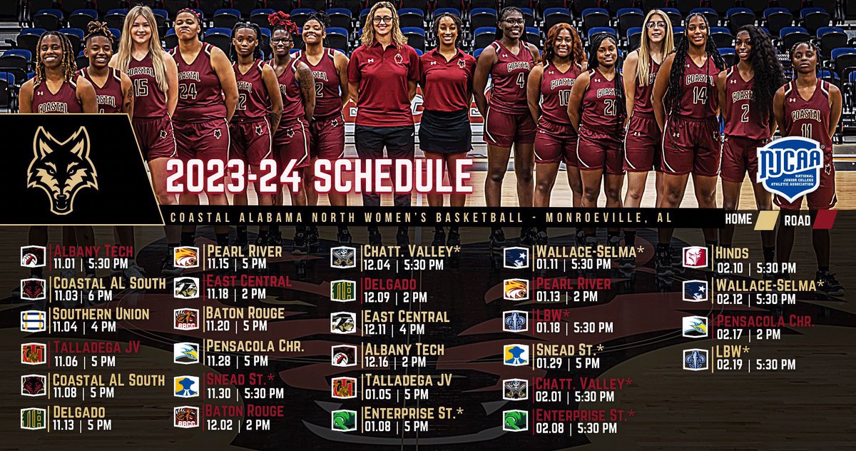 23-24 Schedule Release!! GO YOTES!! 🐺🏀