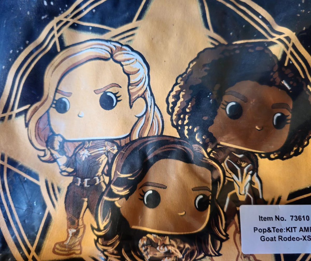 StillLore's tweet photo. Birthday gift 🎁🎈#TheMarvels #CollectorCorps https://t.co/kWlxb91GKW