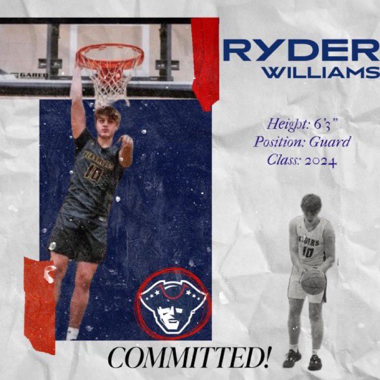 Ryder williams (@ryder10williams) on Twitter photo Blessed to announce my commitment to Baptist Bible College! Big thanks to <a href="/DallasMeinders/">Coach Meinders III</a>! Blessed to announce my commitment to Baptist Bible College! Big thanks to <a href="/DallasMeinders/">Coach Meinders III</a>!