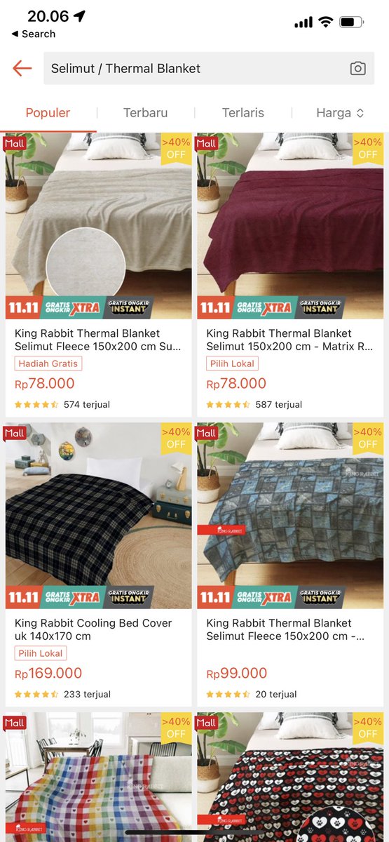 falla_adinda's tweet image. Inyaghh. Enak banget emang.
Ku ga pernah beli merk lain karena ini paling worth buying.
Bahan lembut, dicuci ga pudar. Ditidurin ga panas kena kulit.
Terus dia tuh tinggi, bisa nutup full kasur merk merk King Koil atau Dreamline.
shope.ee/VfQML9qao