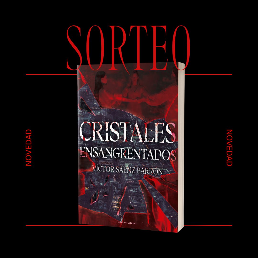 🩸SORTEO🩸Consigue "Cristales ensangrentados" en exclusiva en nuestro Instagram. 🎃

#edicionescarena #cristalesensangrentados #sorteo #sorteoespaña