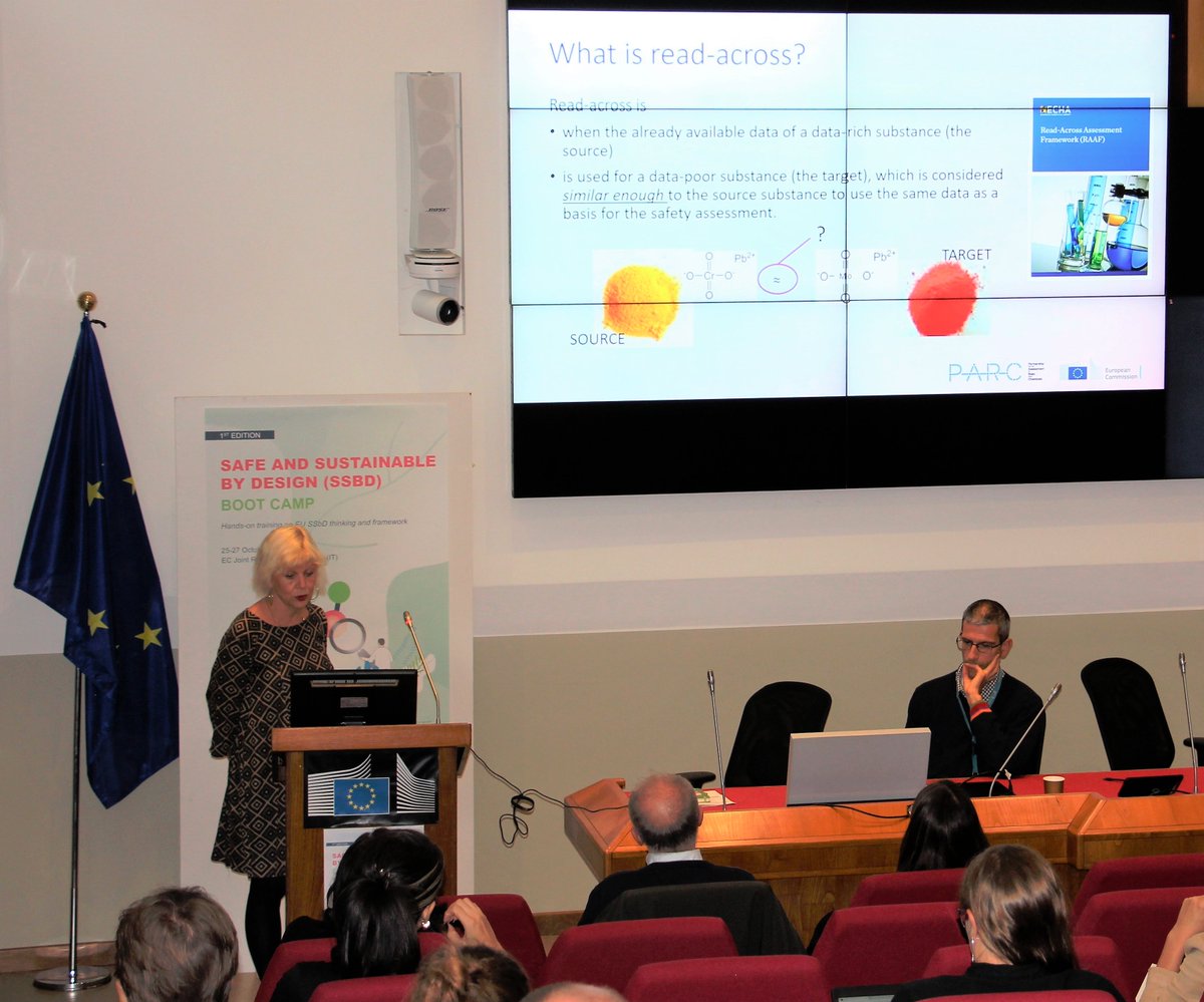 EvaMariaAhs's tweet image. Safe and Sustainable by Design! 🧪🧪
#ECVAM colleagues @BerggrenEli and @A_Franco_JRC are happy to contribute to this first step of joint EU forces 💪💪! 
#SSbD #Science4Policy