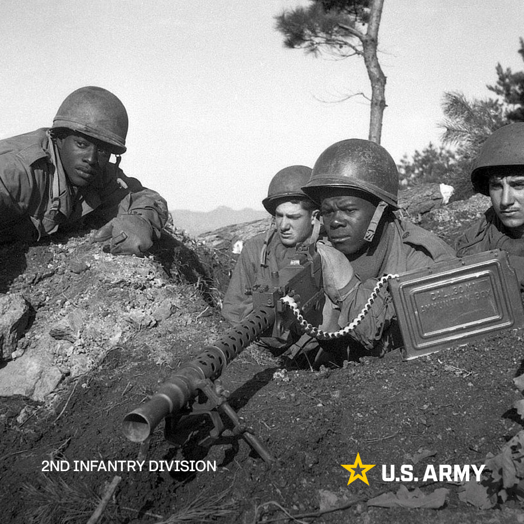 The division defended America and its allies across the fields of Europe during World War II, to the rugged ridgelines of the Korean War.