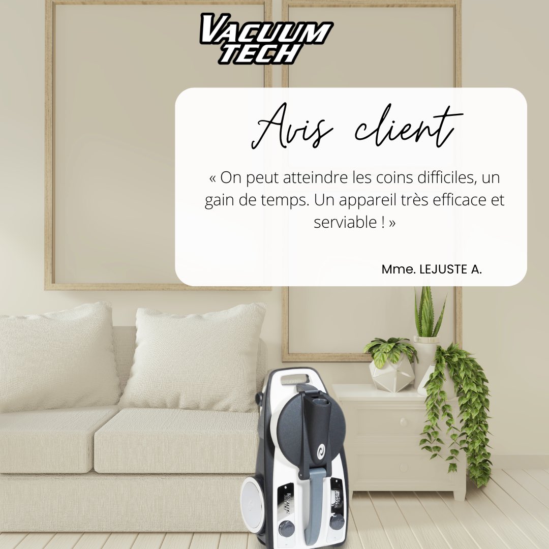 Vacuum__tech's tweet photo. L'efficacité brevetée et unique au monde du Vacuum Tech 💯
Demandez votre essai gratuit :
https://t.co/YVhQGCxClg #vacuumtech #santé #family #allergies https://t.co/vECWZj0Wi7