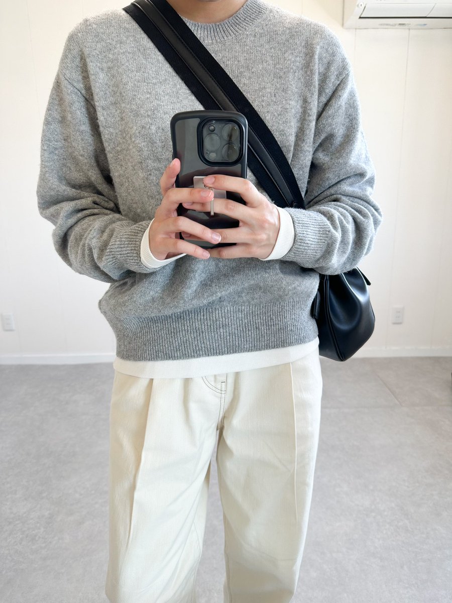 プレミアムラムクルーネックセーターのご購入ありがとうございます