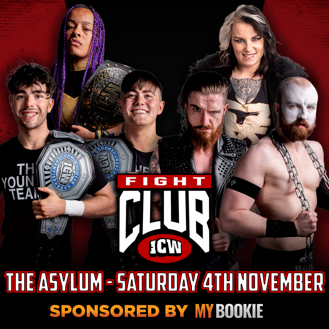 BREAKING: The championship team of @Rhio2020, @LoganSmith_UK & @JimmyPiercePW go to war with The Manifesto at #ICWFightClub on Saturday 4th November in Glasgow! 🎟️universe.com/icw