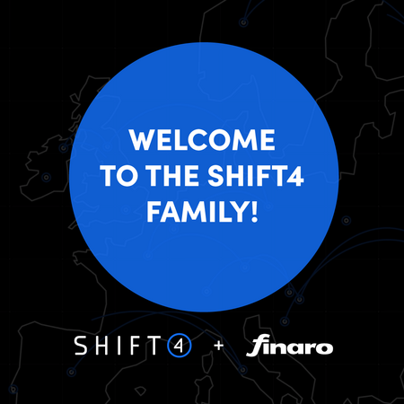 Shift4's tweet photo. We’re pleased to share that our acquisition of @Finaro_official has been finalized!

With this acquisition, Shift4 will utilize Finaro’s global infrastructure, experience, &amp; tech to expand our unmatched unified commerce solutions globally. 🌏

Learn more: https://t.co/xCSki0R0o4 https://t.co/9WvtgfP7Xf