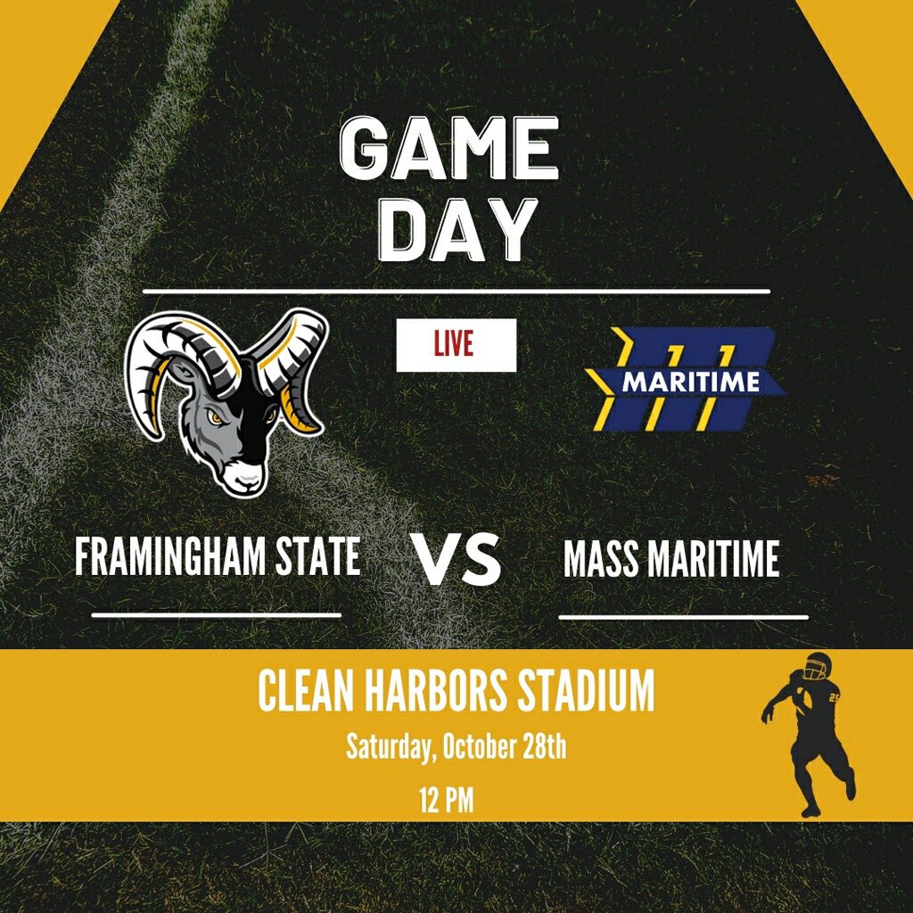 CoachDice561's tweet photo. Kelley’s Cup is on the line this weekend down in Buzzards Bay, Cape Cod  against Mass Maritime. Any out of state recruits looking to watch our game it’ll be livestream give you guys chance watch our compete in conference play @fsuramsfootball https://t.co/tmX446gW0Q