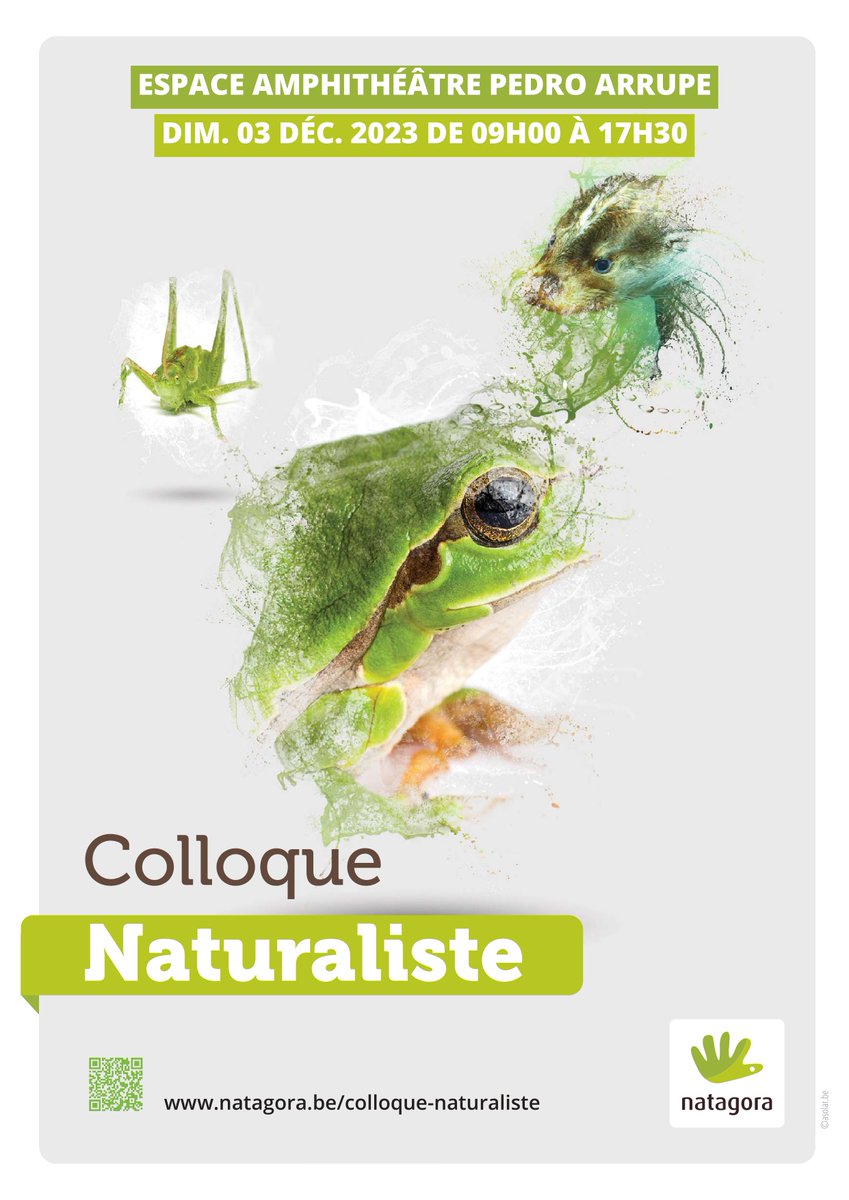 Le 3/12, je présenterai les premiers résultats du projet Microclimat des "Volontaires en Action" de #Natagora, une études des conditions microclimatiques des gîtes d'été de chauves-souris, pour de pouvoir mieux concevoir les gîtes de remplacements.
#biodiversité  #chauvessouris