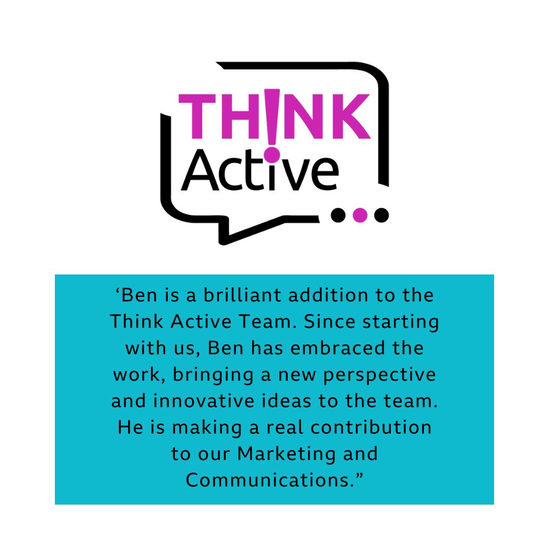 We're thrilled to hear that our apprentice, Ben Gibson, who is currently working with @ThinkActiveCS is already making a positive impact on the team. We wish him all the best as he continues to grow and make waves in his chosen field.