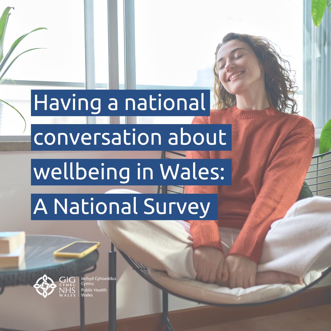 #NEWS We’re teaming up with @CAWR_CMU to better understand how people in Wales prioritise their well-being 💭 Find out more here 👇: phw.nhs.wales/news/participa…