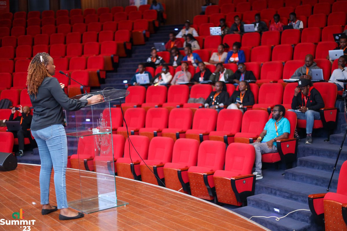 Elvis_Ogunga's tweet photo. Interesting day here at #Day_1 of @Africastalking summit. The faces and the smiles tell it all. It's serious business mixed with laughter and tons of information.
@ATCommunityNBO 
@UoN_Engineering 
#WeLoveNerds 
#BuildWithAT 
#SiNiUoN 
#ATSummit2023 https://t.co/HgmWXo1Rk3