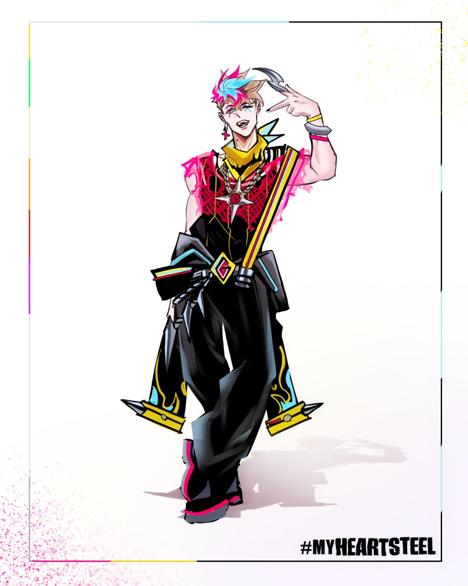 WOOO JOINED @/wandakunpls' #myHEARTSTEEL challenge 💛