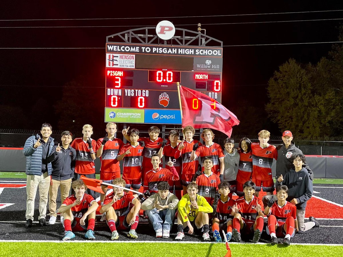 Congratulations to our 2023 Conference⚽️CHAMPIONS! 17-2-2 &amp; 12-0 in conference💪💪

#GoBears #PisgahNation