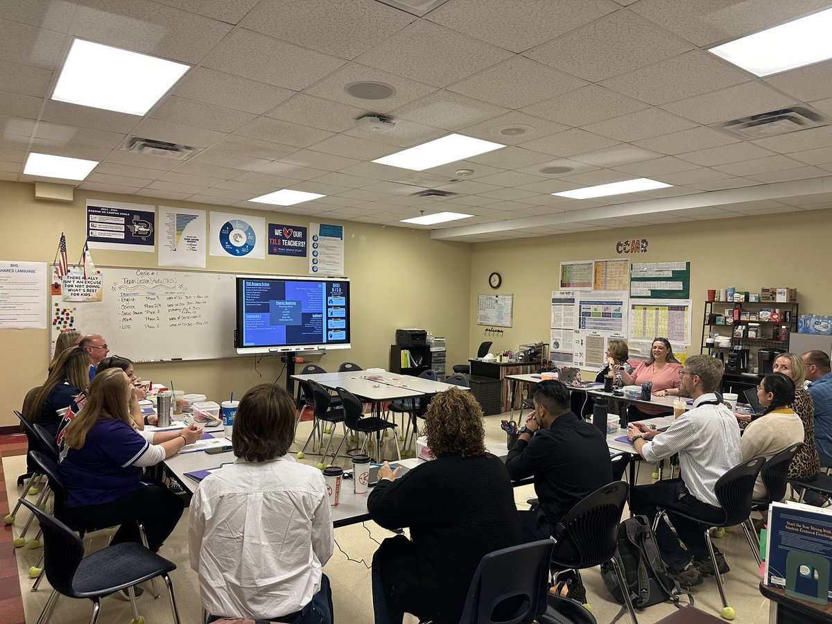 Boernehs's tweet photo. ⭐️Great day of collaboration with Boerne HS, Champion HS, T&L staff and Center for Model Schools. Striving to serve our students and staff even better!
#rigorandrelevance
#texaslessonstudy
@BoerneISD @SamChampionHS @BoerneAACCR @NuriICLE @ESCRegion20 @BoerneHighPTO @Boerne_TX https://t.co/Zn22HKrsKt
