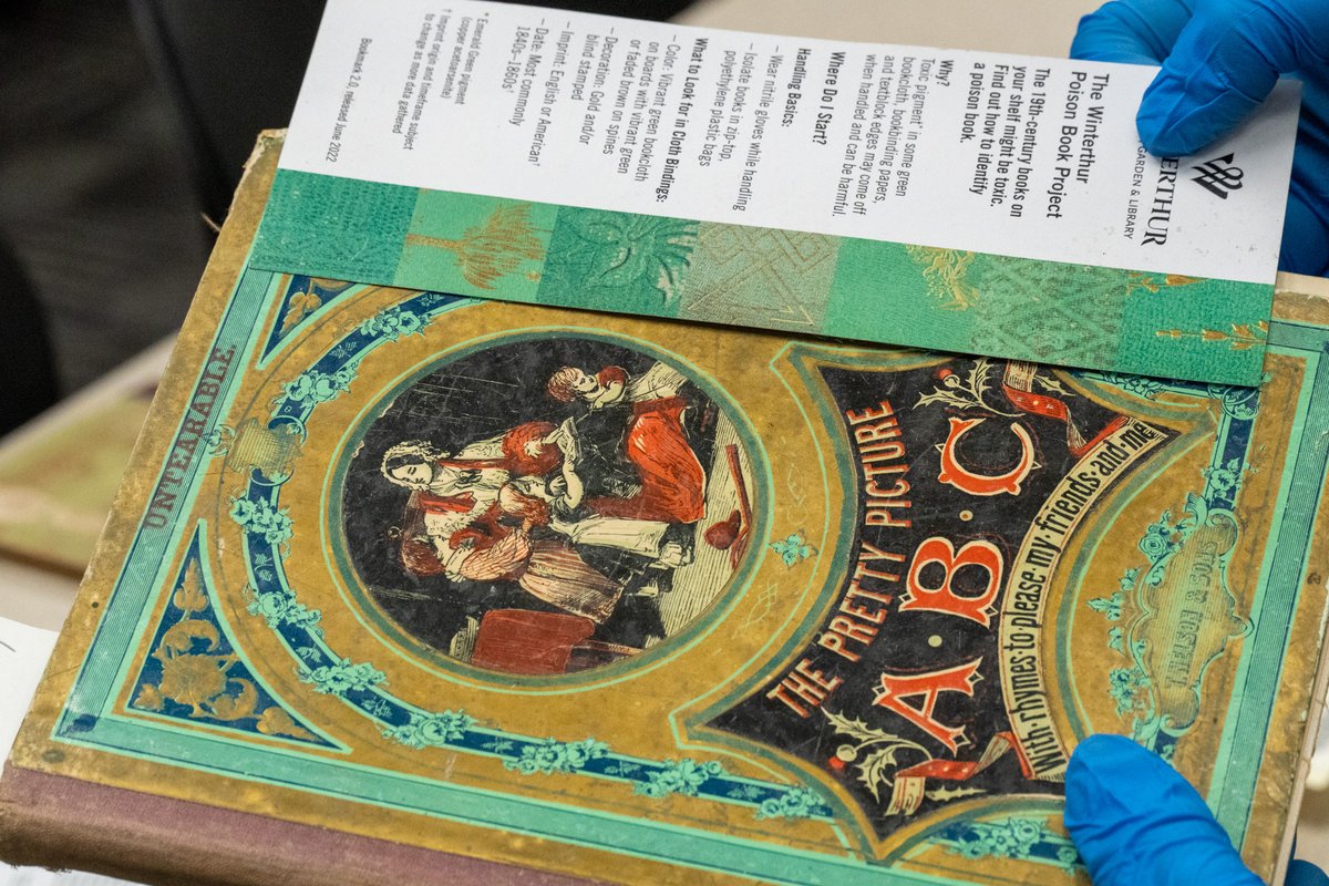 Here's a pre-Halloween goodie! Arsenic Archives is an article that involves a spookier side of the libraries. If you are interested in dangerous books, check it out!

…-communications.sites.medinfo.ufl.edu/2023/10/30/ars…