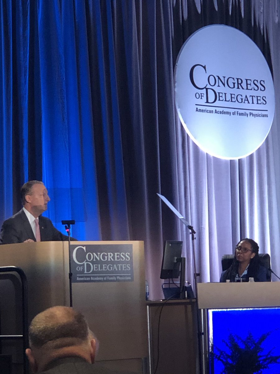 Always good to hear the AAFP's yearly success. The Academy leadership is focused and effective. Thank you to our EVP Sean Martin, President Tochi Iroku-Malize, MD, MPH, MBA, FAAFP, the AAFP board of directors and the entire staff for all they do on our behalf. #AAFPCOD