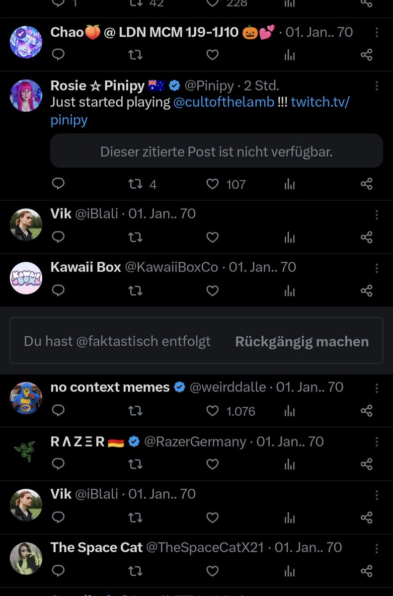 Why have X this bug??