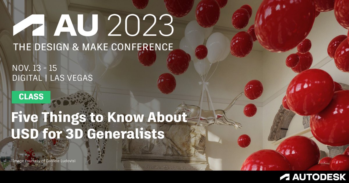 📐Hey #3D generalists in #AEC and M&E! Understanding USD in the industry is crucial. Discover at #AU2023 how it facilitates collaboration, reduces errors, and enables real-time workflows with @NVIDIA's Christopher Murray. Learn more: conferences.autodesk.com/flow/autodesk/…
