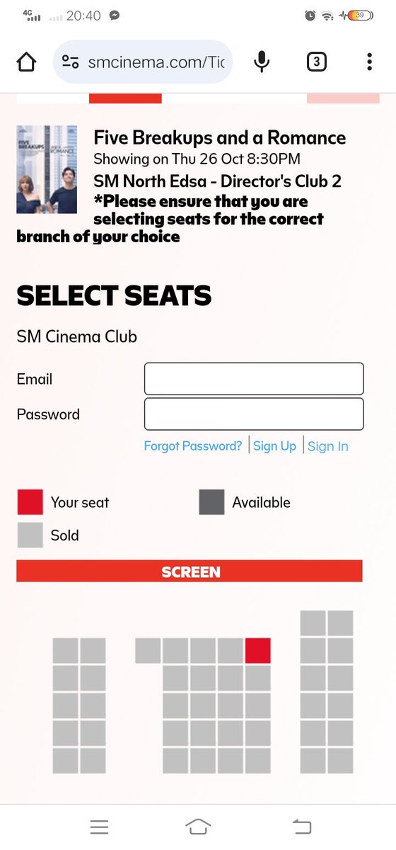 ILY_Faulkerson's tweet photo. SM North Edsa
8:30pm sold out
10:40pm almost sold out

Thank you SM North Edsa. 🫶

Deserve niyo tu ALDEN, Julia, and Direk Ayrin.

@aldenrichards02 @yourjuliamontes
@bukitkitlang #FiveBreakupsAndARomance 
#ALDENRichards 
ALDENx5BAAR 30MThankYous https://t.co/iEuZclFJlX