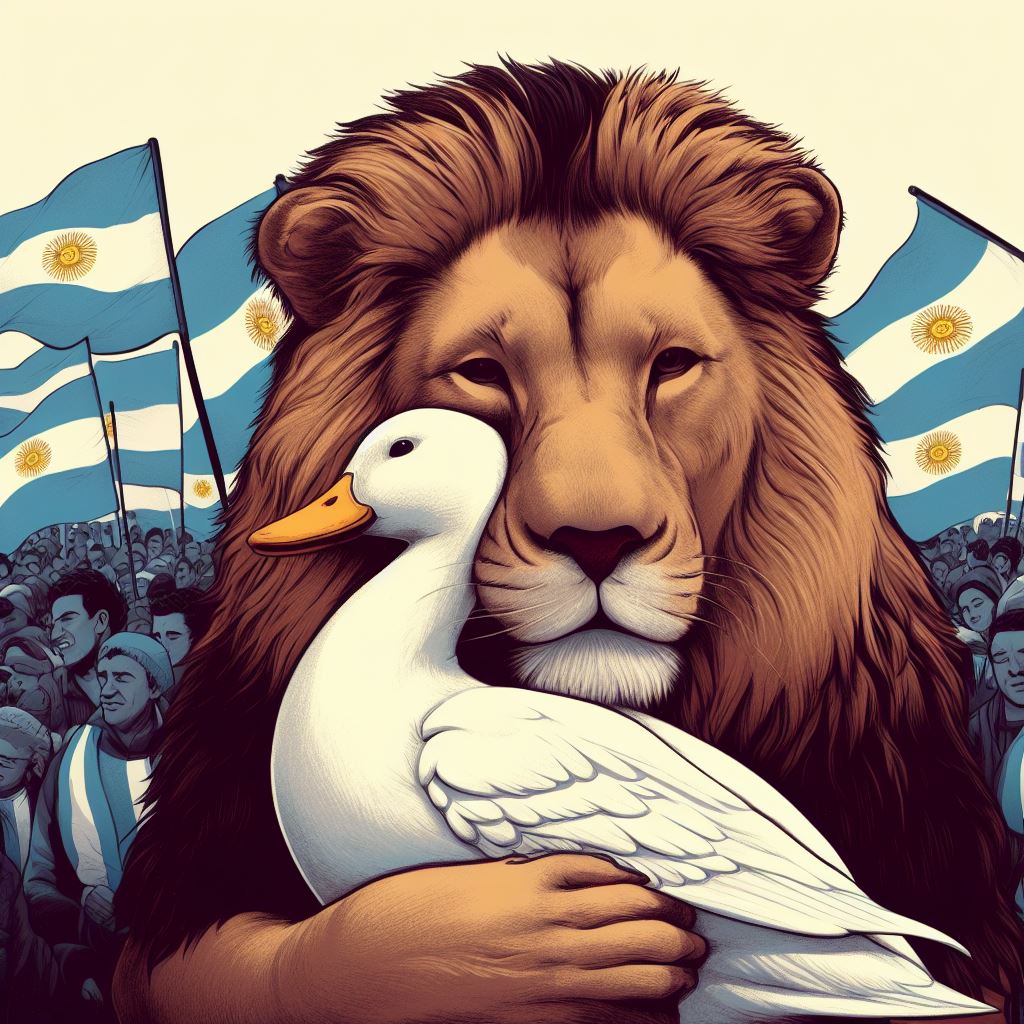 Acá las mías <a href="/JMilei/">Javier Milei</a> <a href="/PatoBullrich/">Patricia Bullrich</a>