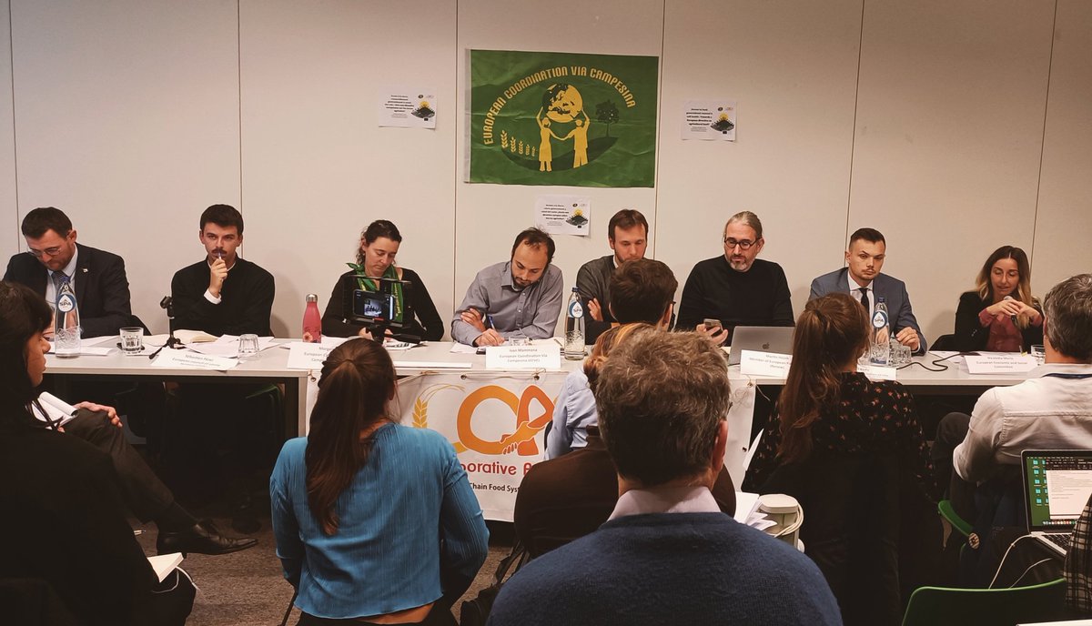 We are joining the <a href="/ECVC1/">European Coordination Via Campesina</a> event on “Access to land, generational renewal &amp; soil health: Towards a European directive on agricultural land?”

A really important conversation on land regulation and the protection of agricultural land. 🌱