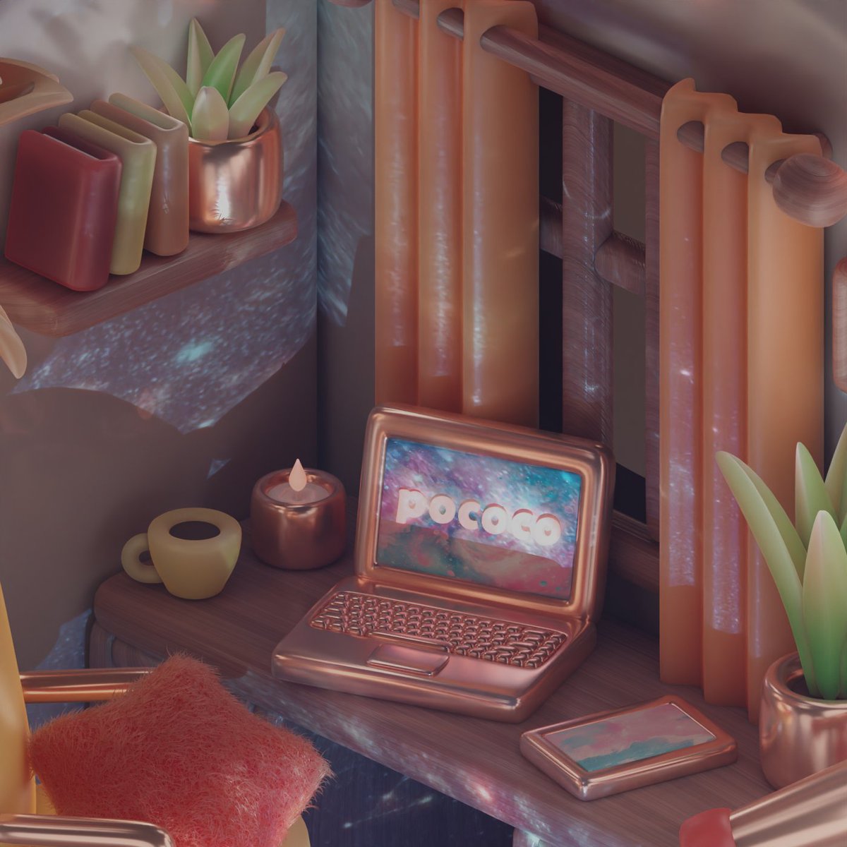 sysinacgi's tweet photo. This 3d illustration is a result of a wonderful collaboration with the Pococo brand. 🌠

🌟Check out the Pococo shop here: https://t.co/zvpvRVxBdn 
🌟Get 20% off with the code: sysinacgi

#Pococo #PococoGalaxyProjector #Gift #PococoCommunity #Blender #3D #Lowpoly #b3d https://t.co/hCYB1wZDBl