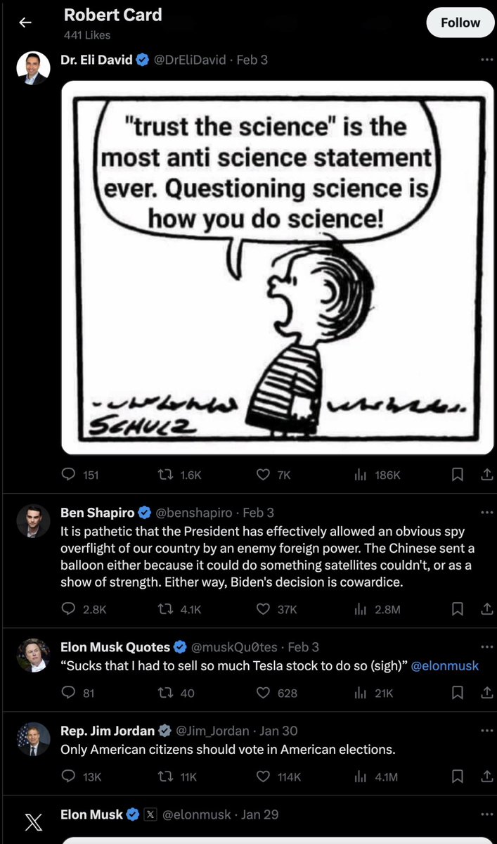 nathanTbernard's tweet photo. The Lewiston, Maine mass shooter’s now-deleted Twitter profile shows obsession with far-right influencer accounts, liking posts from Jordan Peterson, Catturd, Ben Shapiro and The Babylon Bee. https://t.co/wohxQeBQDU