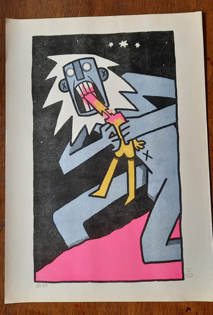 danielwponto02's tweet photo. GM, and ANNOUNCEMENT!
Limited edition risograph prints of the Redux versions of "Saturn Devouring His Son", "Os Operários" and "Study After Velázquez" are now up for grabs, folks!
More details and pics below 👇👇👇 https://t.co/tyy1grM3hc