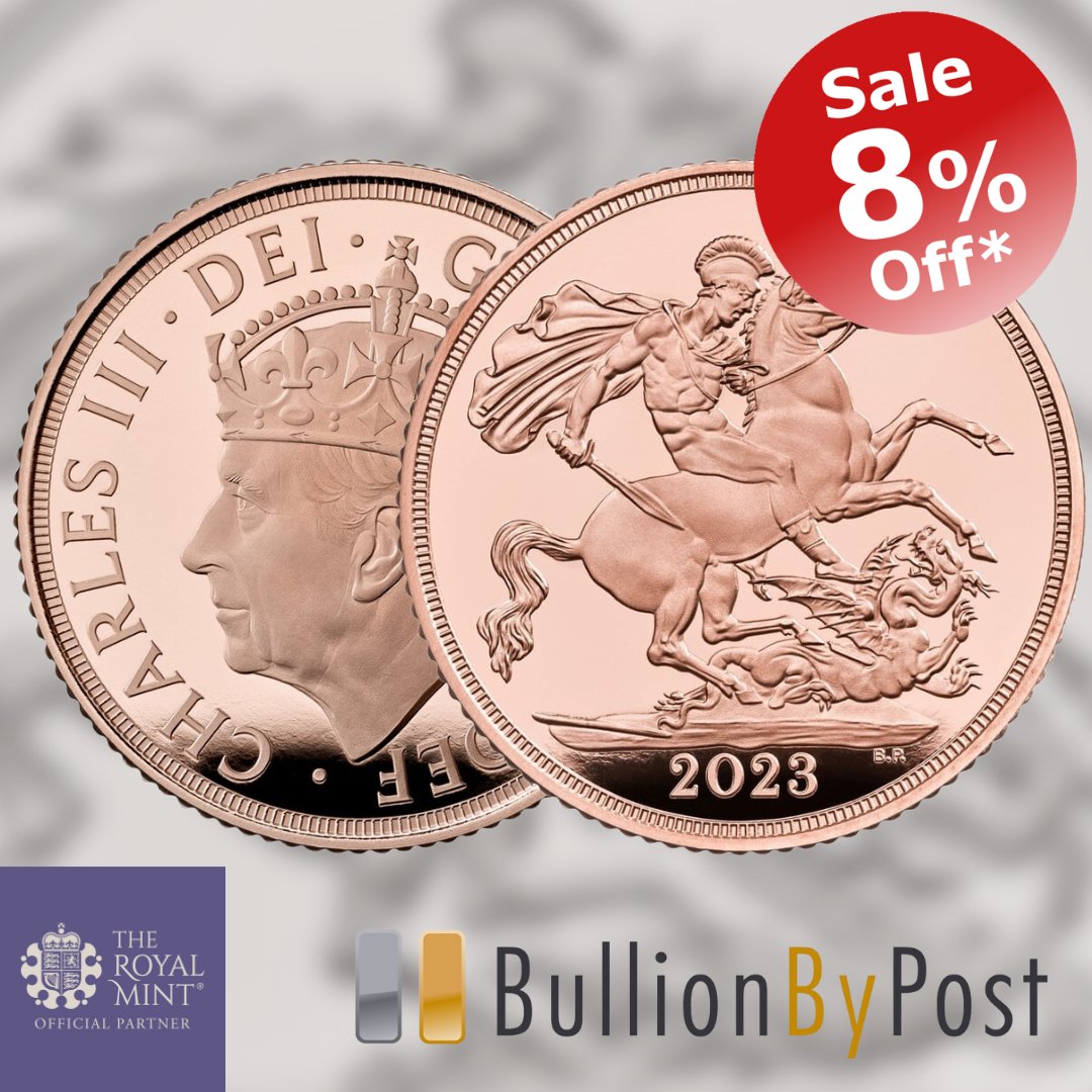 bullionbypost's tweet photo. Missed out on the 2023 Proof Sovereign coins at launch? We have a very special offer with 8% off the full Sovereign, and 7% off the five-coin set! Browse the full range on today –
https://t.co/QC2Yj8ReG1
#gold #sovereign #coronation #proofcoin #collect https://t.co/ZgXGsrrAqE