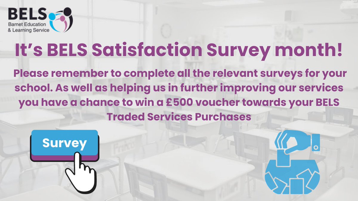 Last week, we sent out links to separate surveys. Your responses will provide us with feedback on each of these services that we provide.  Please forward any surveys onto your staff members if they are more relevant for them to complete.
