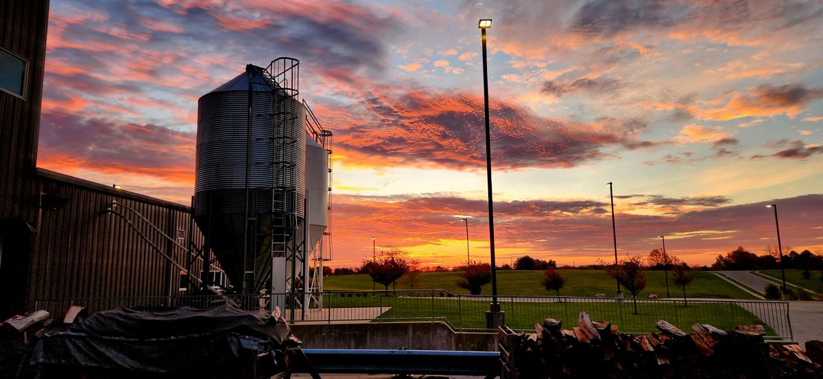 Sunrises over our Georgetown Taproom are just too good not to share. Credit to @big_hazard_bbq for getting up early and smoking up the best BBQ around. Come check out our full menu of house smoked BBQ served up daily.