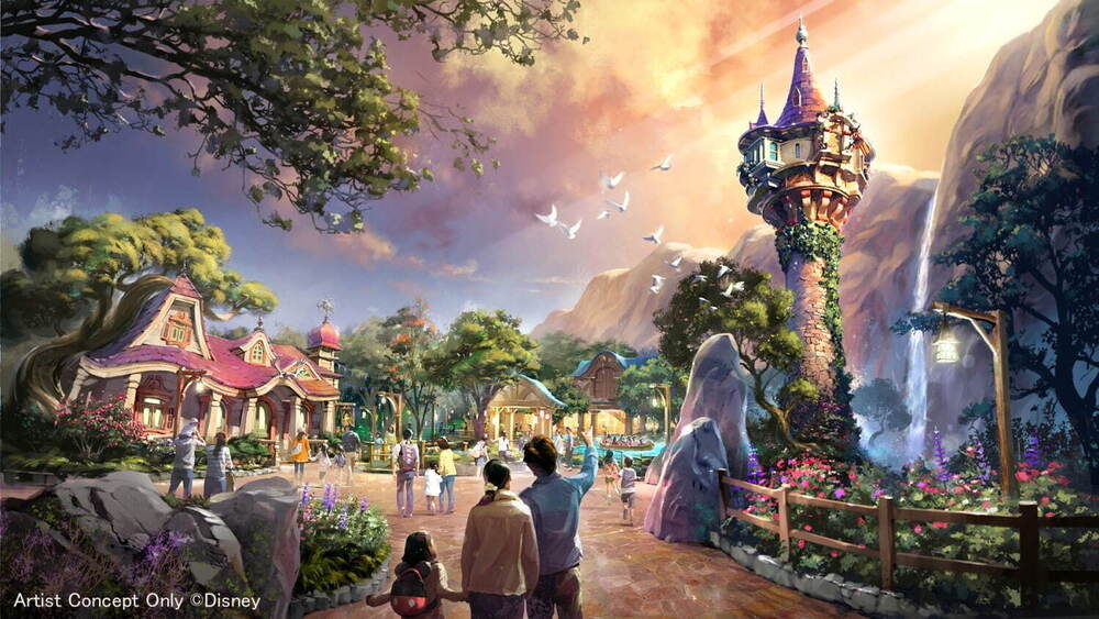 fashionpressnet's tweet photo. 【2024年6/6(木)開業】東京ディズニーシーの新テーマポート「ファンタジースプリングス」

『アナと雪の女王』『塔の上のラプンツェル』『ピーター・パン』をテーマに - https://t.co/iNzR8qgpQg https://t.co/2uu35YptNM
