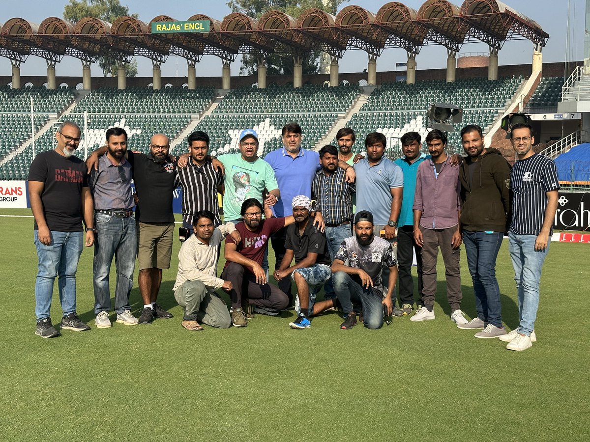 Off-the-field heroes that brought live action of Quaid-e-Azam Trophy to your screens seamlessly 😎✌️

#TPT #SF360 #pakistancricket #sportsproduction #cricket #sportsbroadcast #liveproduction