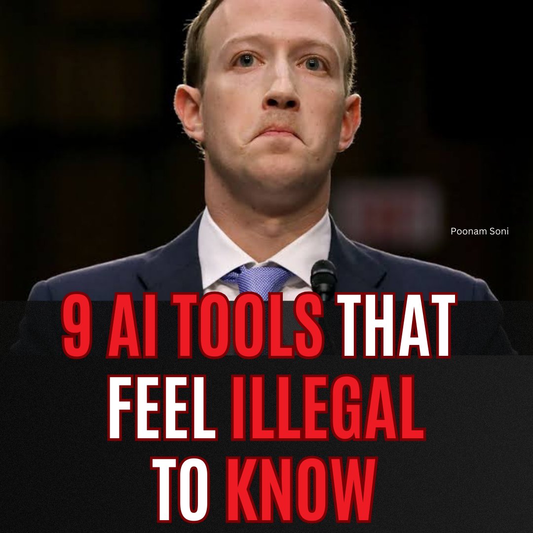 9 AI tools that feel illegal to know: