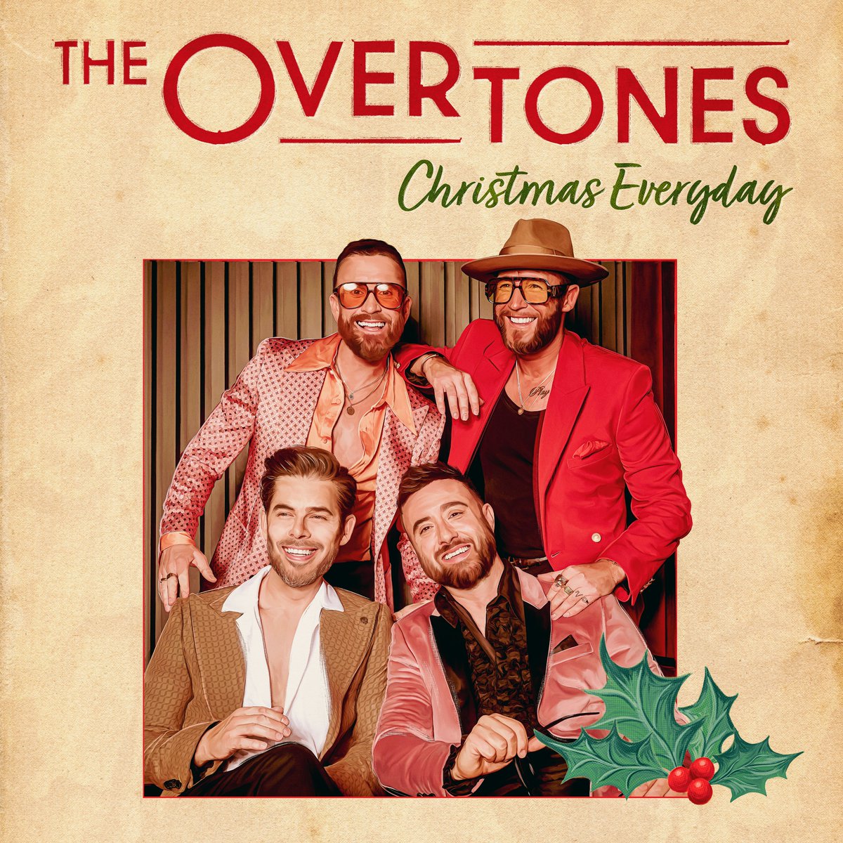 Pre-save now! <a href="/the_overtones/">The Overtones</a> set November release for festive single 'Christmas Everyday' bit.ly/474xDqf #TheOvertones