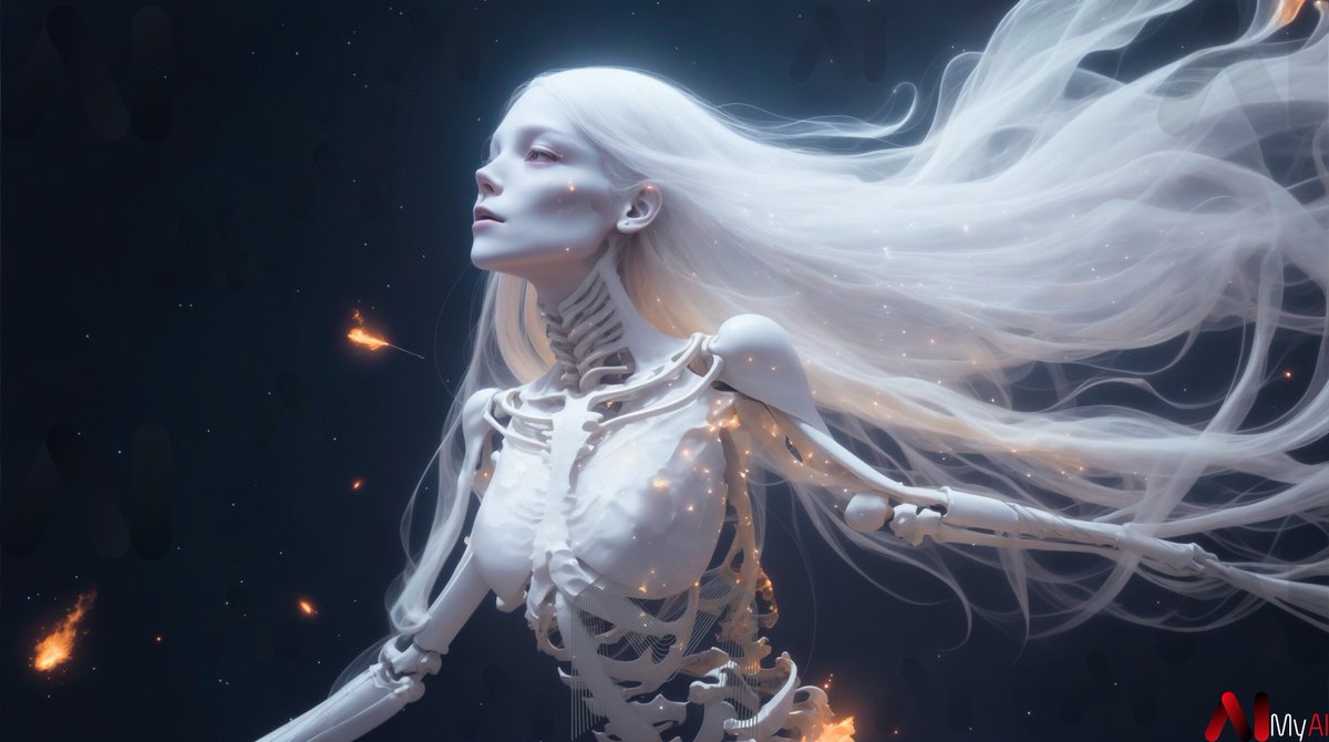 Anything can be written on a white sheet of paper. Except you. It's hard to find an analogy for your beauty. You want a poem. With similes in it. I'm sorry, darling. I don't have anything in my saddlebag beautiful enough to resemble you.

#art #AI #ArtificialIntelligence #SDXL