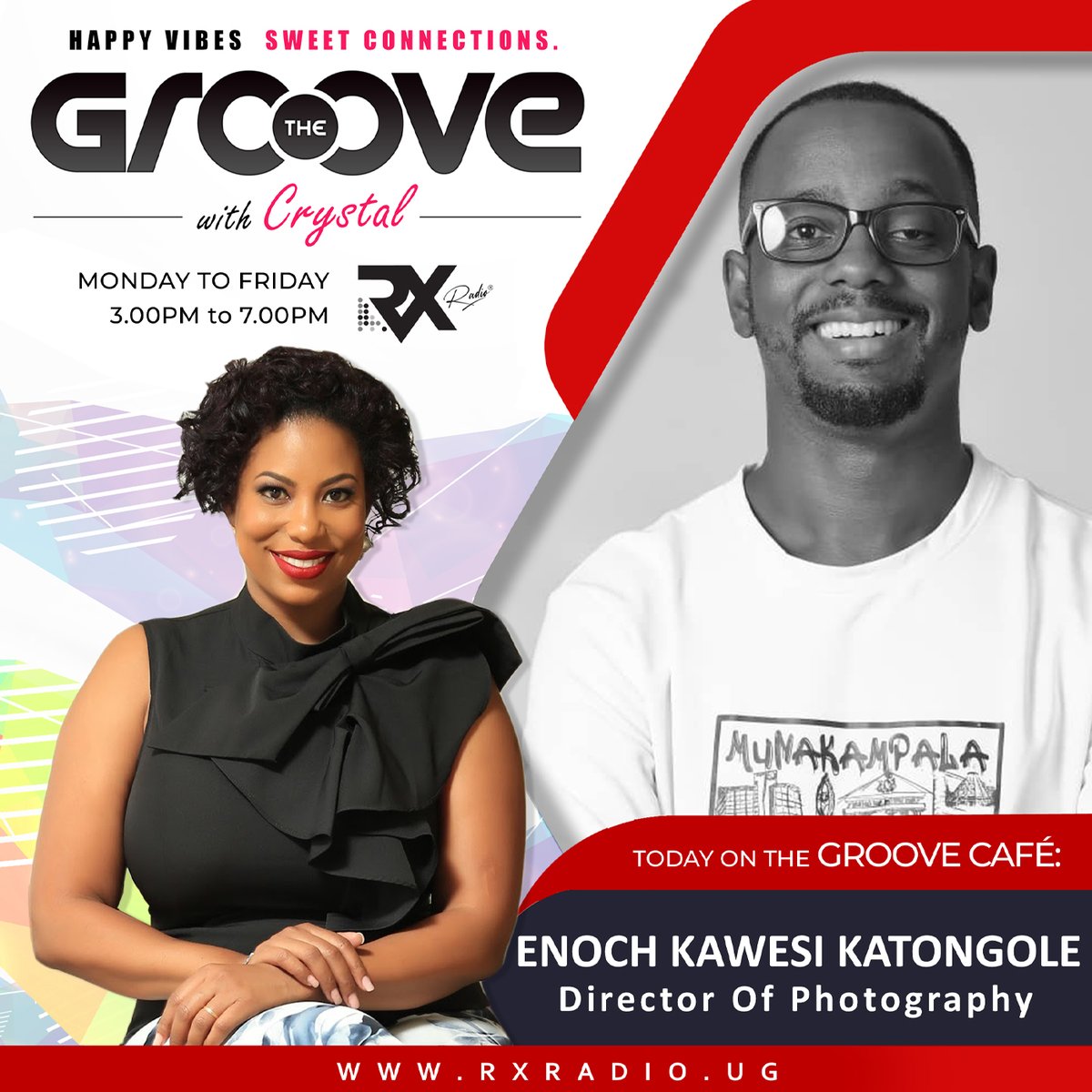 RXRadioUG's tweet photo. New Podcast Alert 🚨🚨

The Visual Magic of Filmmaking.
@CrystalANewman and Enoch Kawesi, a director of photography.

https://t.co/aYHJHJjHAx https://t.co/ifQtH0hf7K
