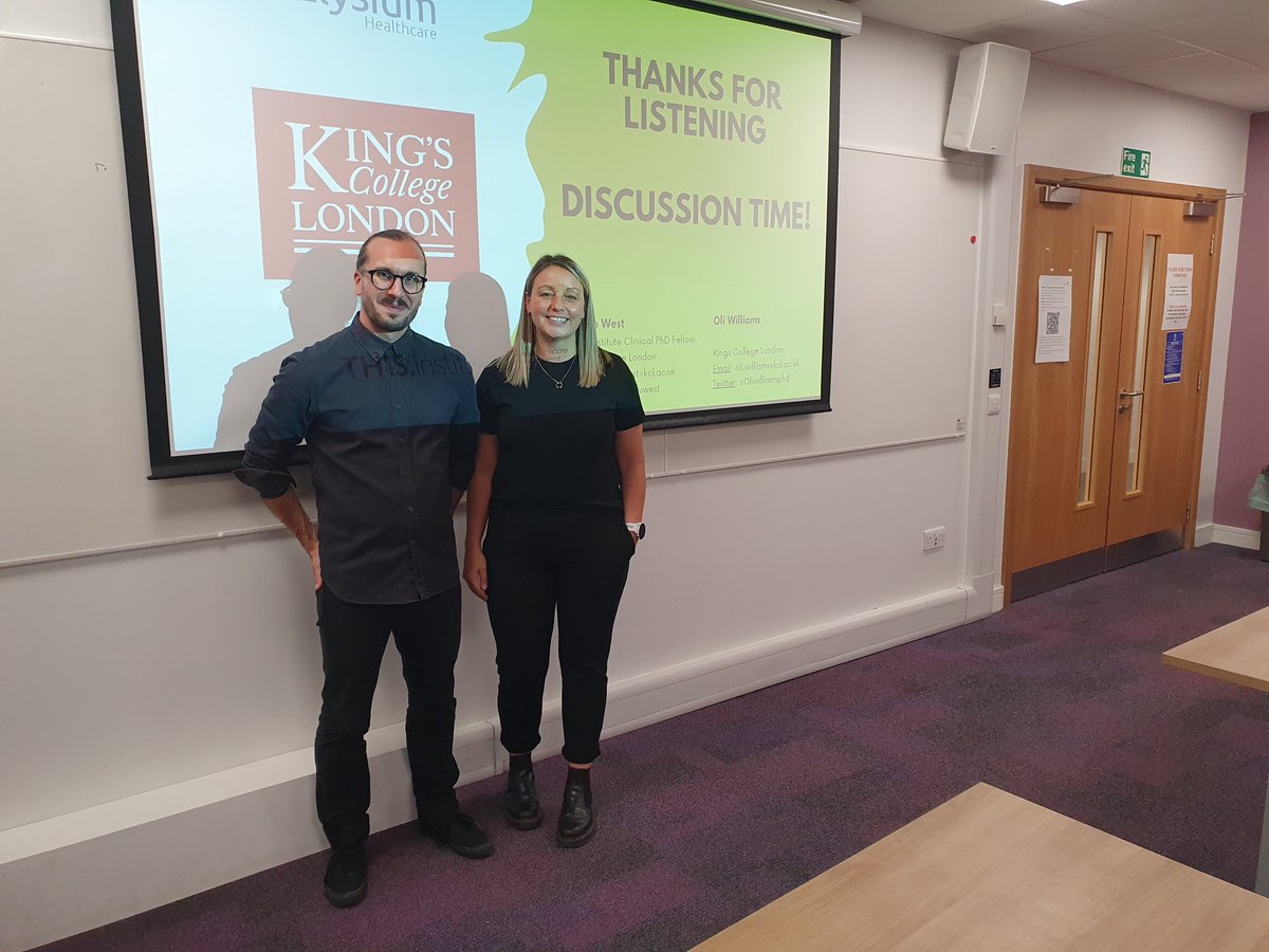 Fantastic to host @OliWilliamsPhD & @HelenlouWest at Leeds today to talk about their @THIS_Institute work using participatory research in improving 'least restrictive practice' in inpatient mental health settings. A great joint seminar between @yqsrdotorg and @LeedsHealthcare!