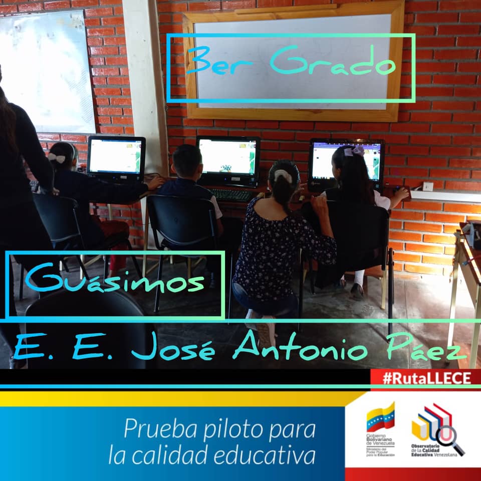 #RutaLlece #mppeducacion <a href="/NicolasMaduro/">Nicolás Maduro</a>
Jornada de evaluaciones  en  planteles educativos, en el marco del cumplimiento del objetivo de desarrollo No.4 de la agenda 2030 y la participación de Venezuela en los Laboratorios Latinoamericanos de Evaluación de la Calidad Educativa.