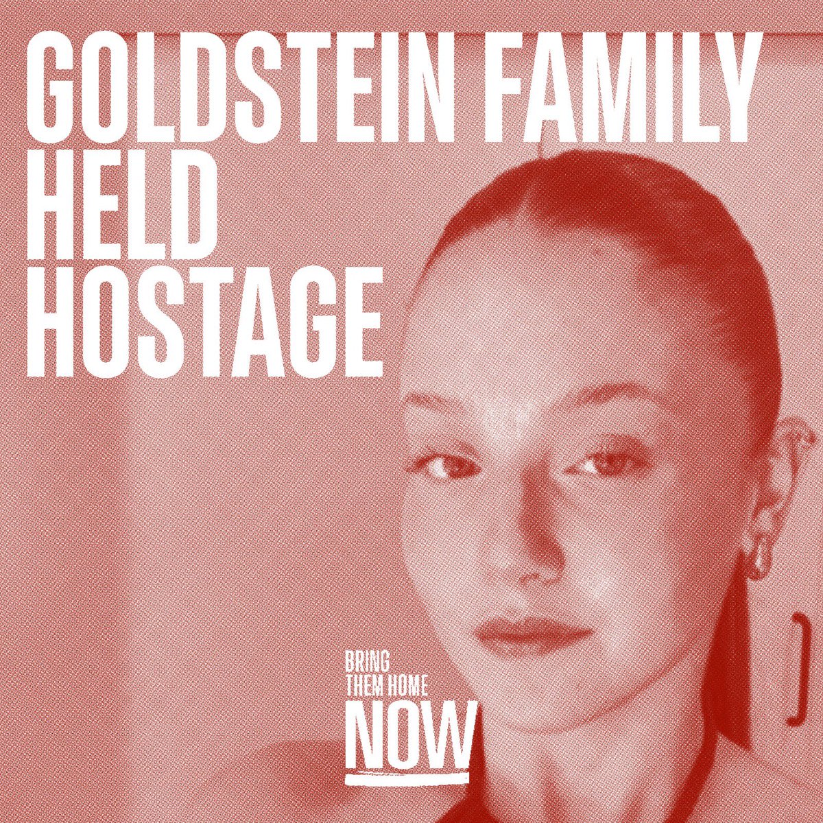 bringhomenow's tweet photo. “Under no circemstances you abandon your home" This is the motto of the Goldstien Family from Kibbutz Kfar Aza. When hiding in the safe room at home, four Family members were abducted while the father, Nadav Goldstien and the eldest daughter, Yam (18) were brutally murdered.
Chen Almog- Goldstien, the mother, a social worker by profession, a lioness by heart, passionate for music and addicted to sports. In recent years, she is a full -time mother to her four children.
The beautiful Agam (17) is very attached to the Kibbutz community and works as babysitter of the children. 
11 years old Gal is a sweet and intelligent boy who’s life is all around football and sports, 
a football goalkeeper and basketball fan, highly knowledgeable of players and statistics in Israel and around the world. So young and yet so smart and sensitive.
On that Saturday morning, the only contact with the family was by Whatsapp texting by Yam, the eldest daughter who was eventually murdered by Hamas. She tried to communicate with whoever she could on that morning.
A whole family has disappeared.
We must bring them back home.
#Bringthemhomenow