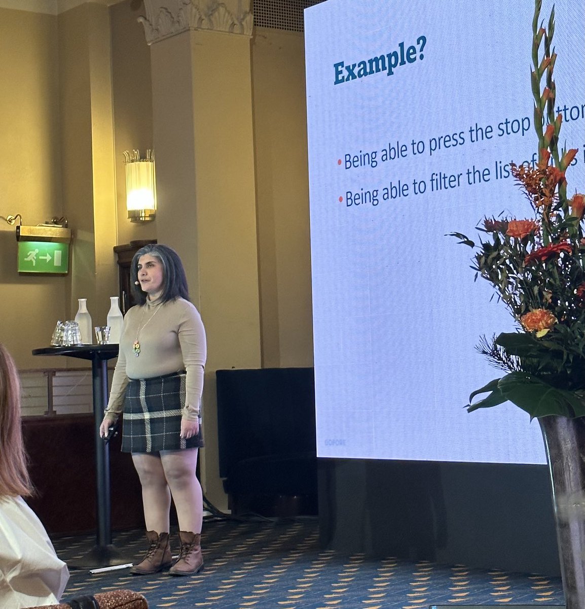 ”When ⁦Verohallinto services and certain filters in them were accessible for me, it made me feel so happy” Azra Tayeebi #Change23 ⁦<a href="/Verouutiset/">Verouutiset</a>⁩ ⁦<a href="/GoforeGroup/">Gofore</a>⁩ ⁦@CCEAChange⁩ #inhimillinendigitalisaatio