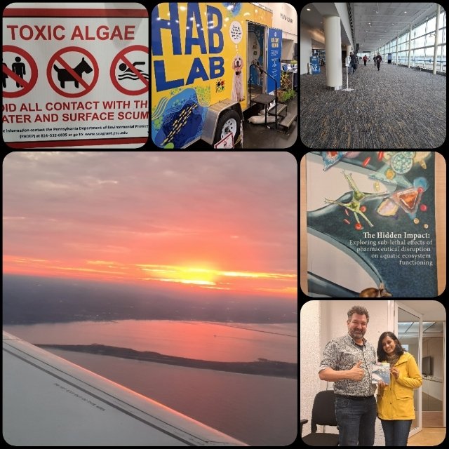 Miquel Lurling🟥 (@blauwalg) on Twitter photo It was a great #NALMS2023 conference, interesting presentations, and likewise interactions.
Up to the next big event. The defence of the PhD thesis " The Hidden Impact" (of pharmaceuticals) by <a href="/Nandini_raman/">Nandini Raman</a>, supervised by <a href="/AKWALisette/">AKWA</a>, <a href="/EllenvanDonk/">Ellen van Donk</a>, <a href="/Tania_NIOO/">Tania V. Fernandes</a> and myself. It was a great #NALMS2023 conference, interesting presentations, and likewise interactions.
Up to the next big event. The defence of the PhD thesis " The Hidden Impact" (of pharmaceuticals) by <a href="/Nandini_raman/">Nandini Raman</a>, supervised by <a href="/AKWALisette/">AKWA</a>, <a href="/EllenvanDonk/">Ellen van Donk</a>, <a href="/Tania_NIOO/">Tania V. Fernandes</a> and myself.