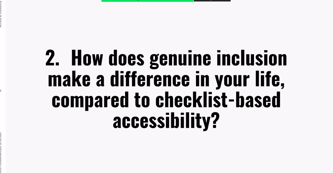 C2Rgam's tweet photo. Day 13. PD Session. Student Panel on Accessibility at GBC.
We are learning from current GBC students where thy experience unmet needs, and how they imagine a more accessible college. #piale #inclusion #accessibility
We need to tackle these issues @EoiCorunha @EOI_Vigo https://t.co/cEGCtsrW5Z