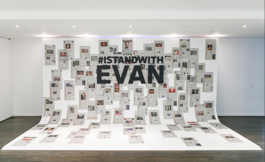 Today is my colleague Evan Gershkovich's 32 birthday. He is unjustly spending it in a Russian prison cell simply because he was doing his job as a journalist. This is unacceptable—30 weeks of detention for Evan is 30 weeks too long. #IStandWithEvan #FreeEvan