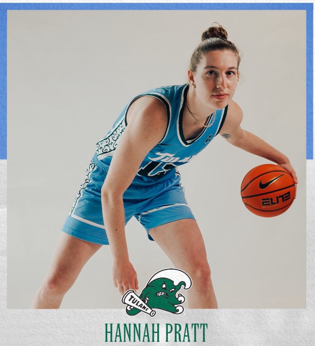 We’re excited to watch <a href="/H_Pratt12/">Hannah Pratt</a> <a href="/GreenWaveWBB/">Tulane Women's Hoops</a> compete in the Women’s #CaymanIslandsClassic🌴🏀Hannah played 4 seasons at Columbia University.  Last season, she averaged 9.8 points &amp; 5.5 rebounds, shot 39.1 % on 3 point field goals🔥➡️ tulanegreenwave.com/sports/womens-… #RollWave 🌊
