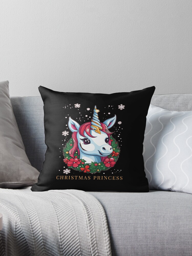 Get my art printed on awesome products. Support me at Redbubble #RBandME:  redbubble.com/i/throw-pillow… 

#findyourthing #redbubble #christmasdecor #Christmas2023 #Christmasgifts #kidsroom #kids #children #giftforkids #kidsfashion #pillow #decorativepillows #unicorns #unicorn